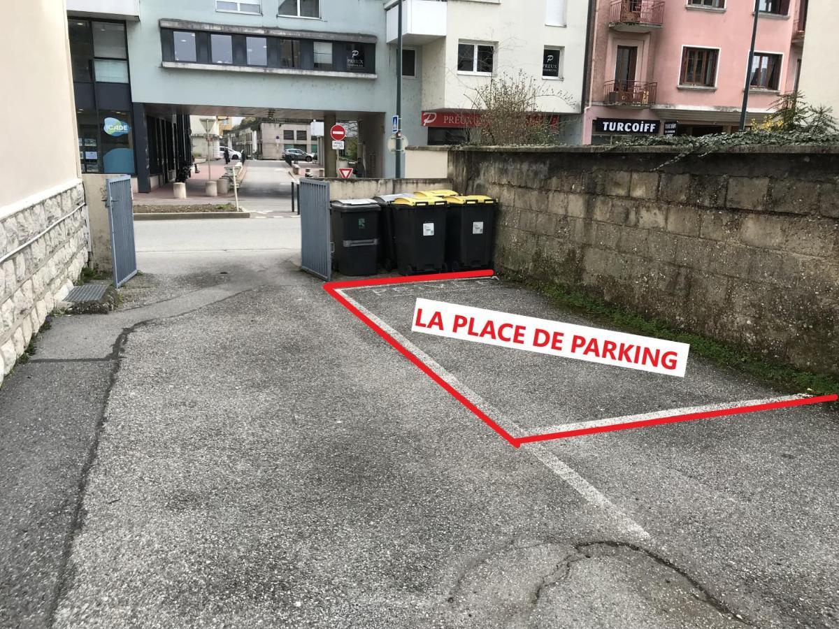 Studio + Balcon + Parking - Ultra Centre Leilighet Annecy Eksteriør bilde